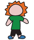 Character in Green T-Shirt